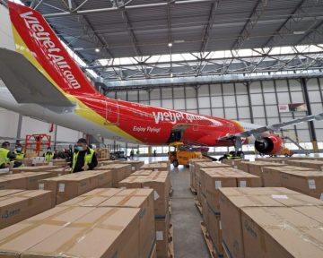 đại lý vận tải hàng không Vietjet