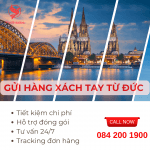 GỬI HÀNG XÁCH TAY TỪ ĐỨC VỀ VIỆT NAM