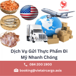 Dịch Vụ Gửi Thực Phẩm Đi Mỹ Nhanh Chóng