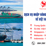 DỊCH VỤ NHẬP KHẨU HÀNG HOÁ BẰNG VẬN CHUYỂN ĐƯỜNG BIỂN