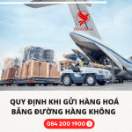 QUY ĐỊNH KHI GỬI HÀNG HOÁ BẰNG ĐƯỜNG HÀNG KHÔNG