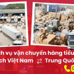 DỊCH VỤ VẬN CHUYỂN HÀNG TIỂU NGẠCH TRUNG QUỐC
