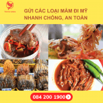 Gửi tất cả loại mắm đi Mỹ nhanh chóng, giá cước rẻ