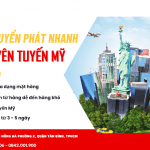 Dịch vụ chuyển phát quốc tế đến Mỹ – Vận tải hậu cần hàng không Việt