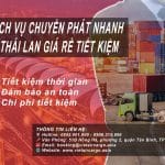 DỊCH VỤ CHUYỂN PHÁT NHANH ĐI THÁI LAN GIÁ RẺ TIẾT KIỆM