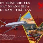 QUY TRÌNH CHUYỂN PHÁT NHANH GIỮA VIỆT NAM – THÁI LAN