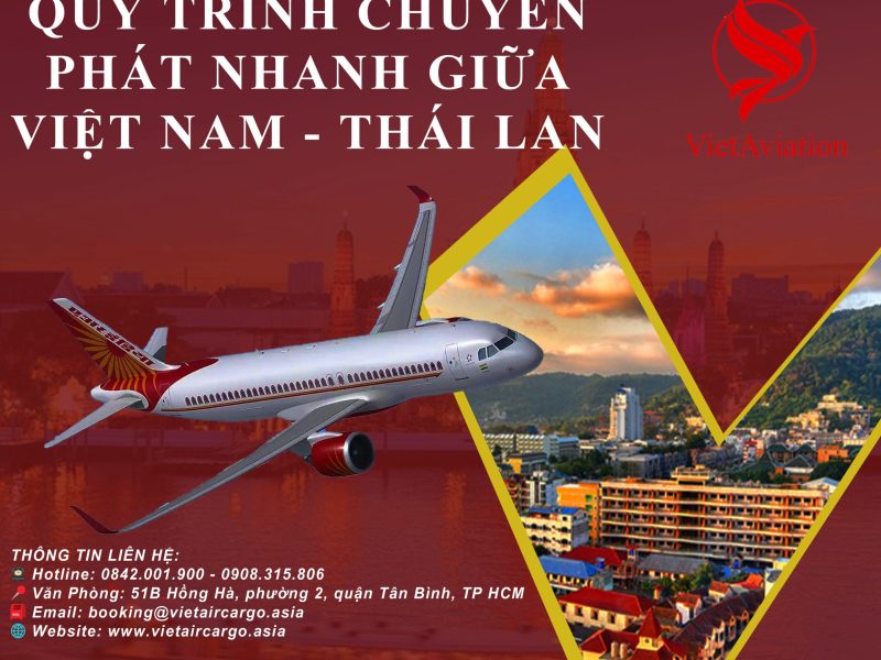 QUY TRÌNH CHUYỂN PHÁT NHANH VIỆT NAM - THÁI LAN