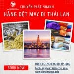 CHUYỂN PHÁT NHANH HÀNG DỆT MAY ĐI THÁI LAN