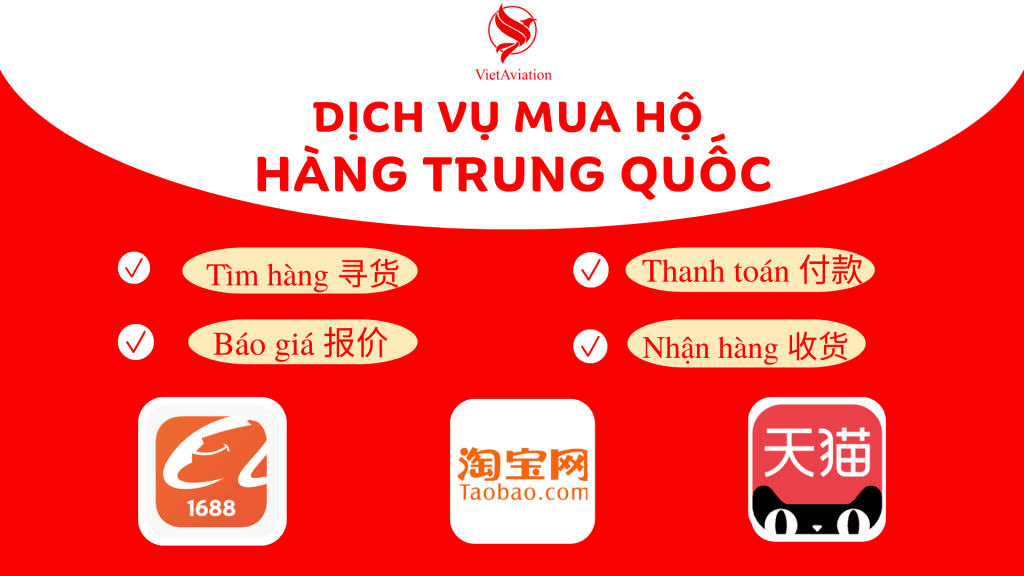 Mua hộ hàng Trung Quốc về Việt Nam