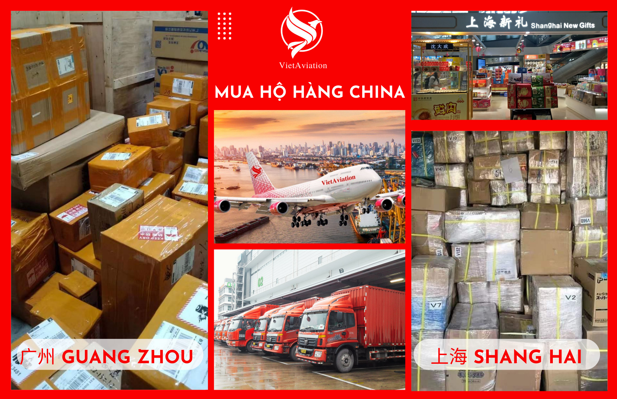 VAC - chuyên vận chuyển tiểu ngạch và chính ngạch từ Việt Nam đến Trung Quốc