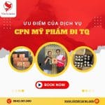 ƯU ĐIỂM CỦA DỊCH VỤ CHUYỂN PHÁT NHANH MỸ PHẨM ĐI TQ