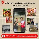 Gửi thực phẩm đi trung quốc an toàn, giá rẻ