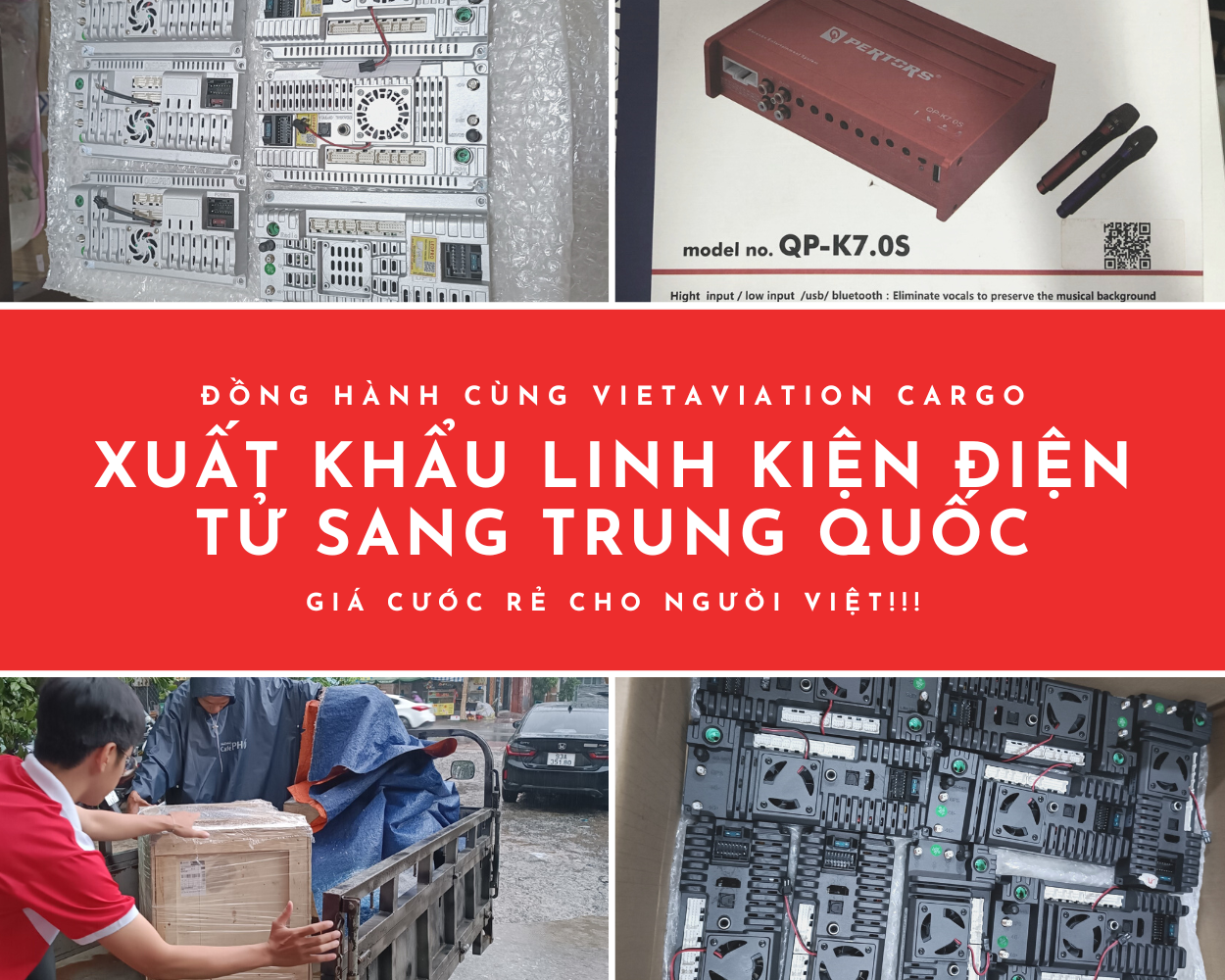 VAC - Xuất khẩu linh kiện điện tử sang Trung Quốc