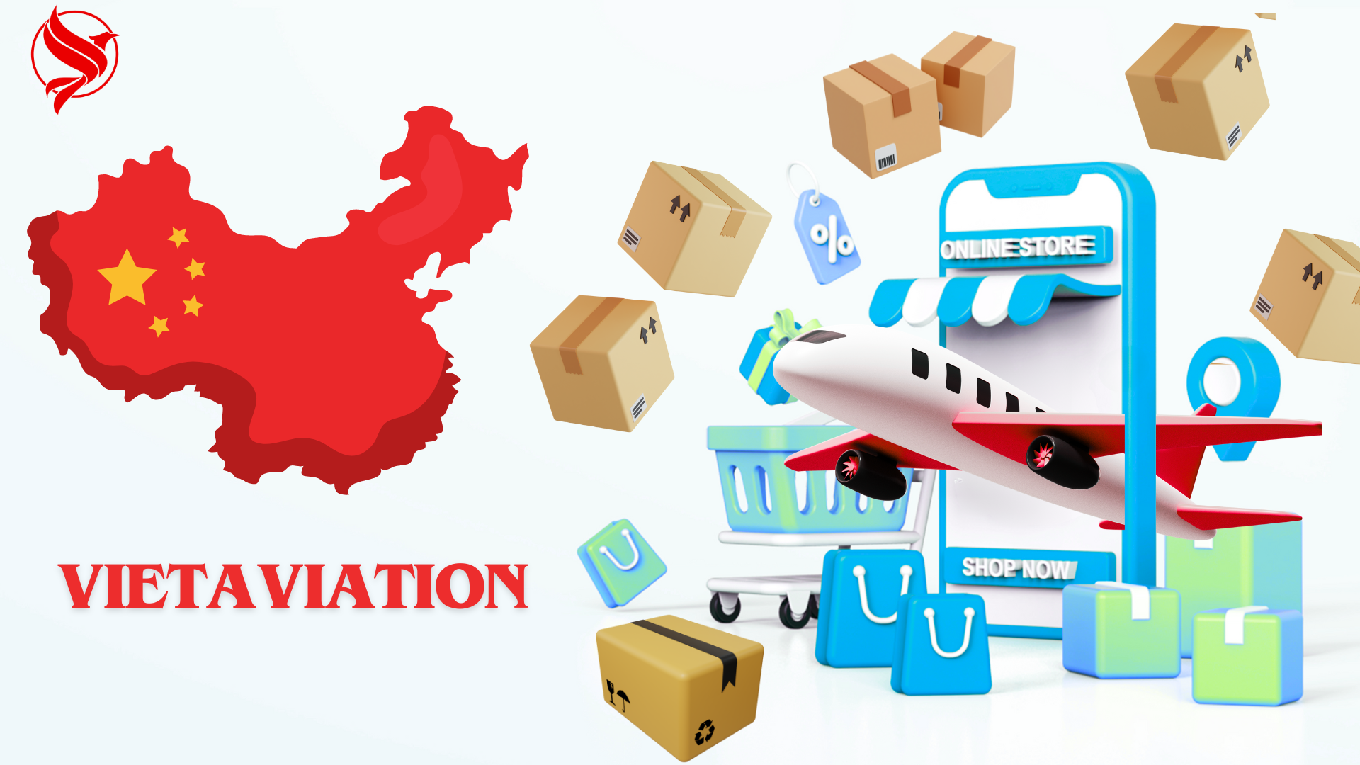 VietAviation vận chuyển hàng tới khắp Trung Quốc
