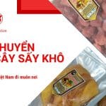 Vận chuyển trái cây sấy khô đi Trung Quốc giá rẻ