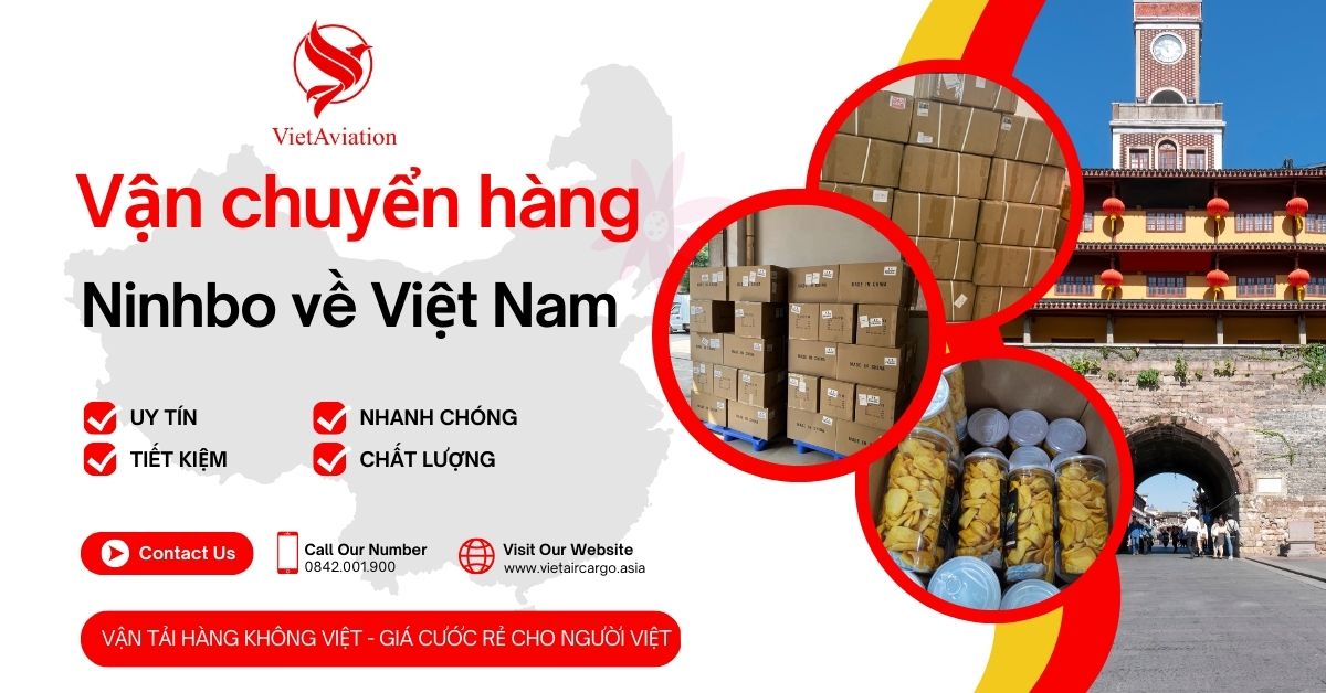 Vận chuyển hàng Ningbo (Chiết Giang) về Việt Nam