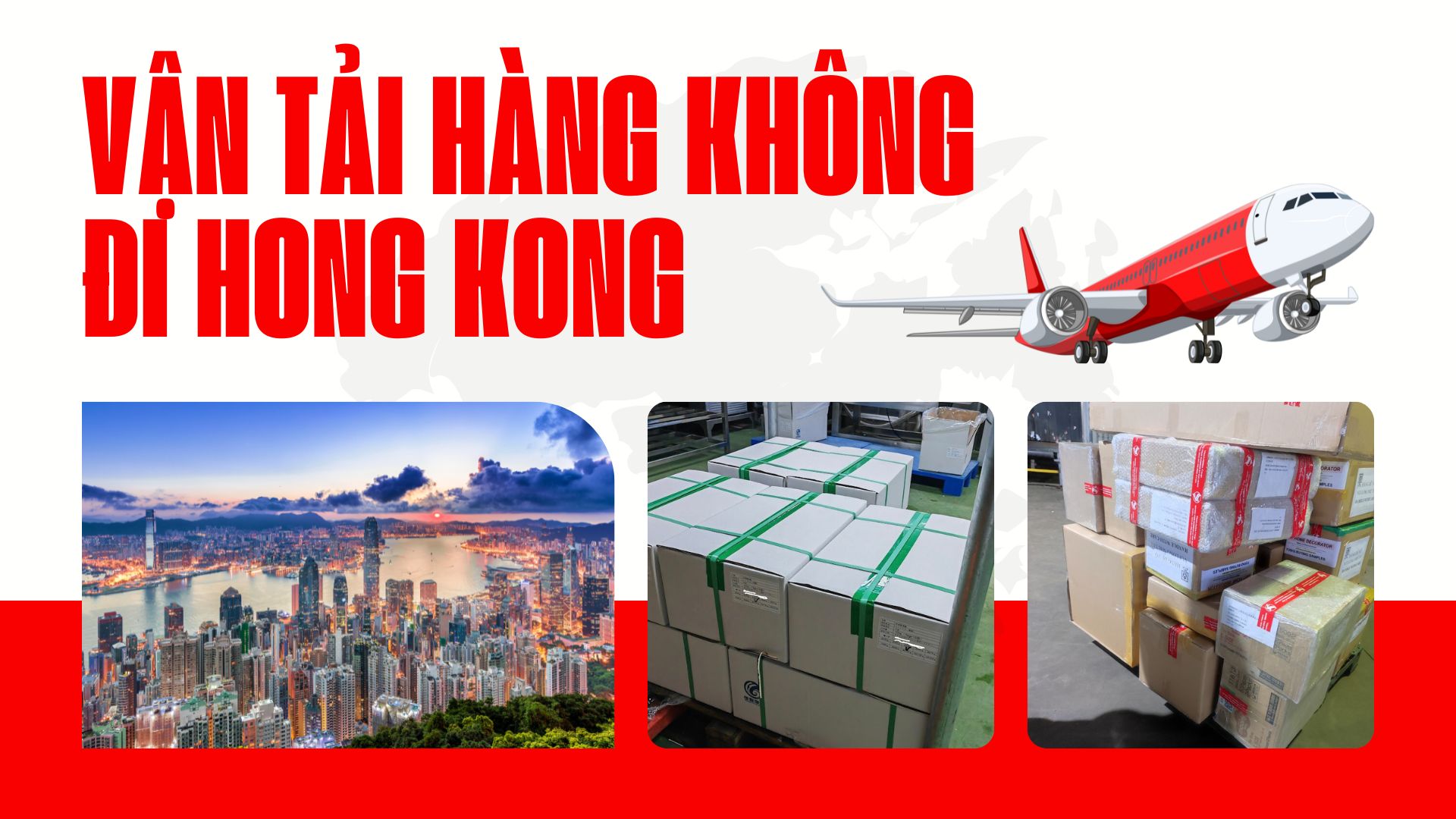 Vận chuyển hàng không đi Hong Kong