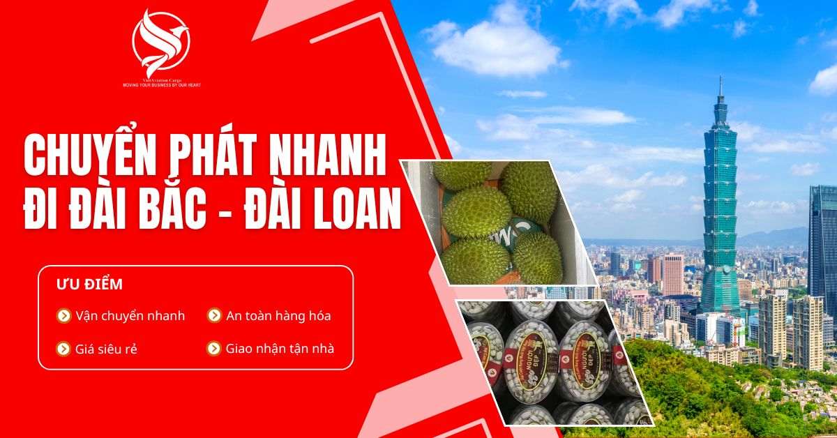 Chuyển phát nhanh hàng đi Đài Bắc