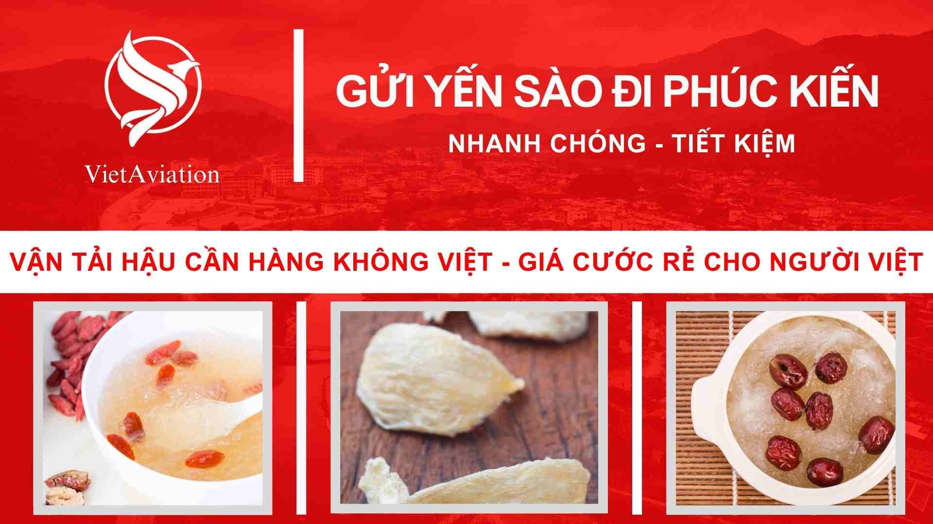 Gửi yến sào đi Phúc Kiến