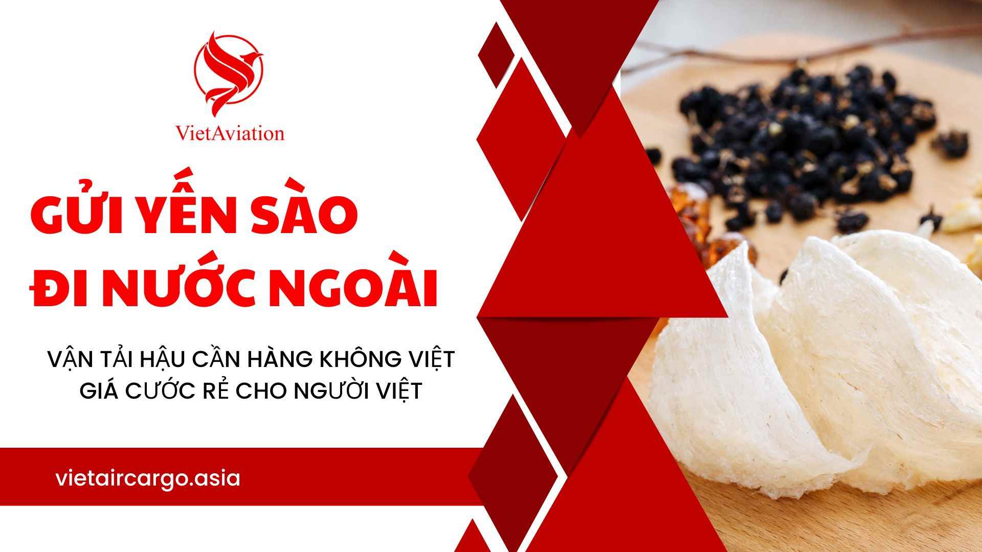 Gửi yến sào đi nước ngoài giá rẻ