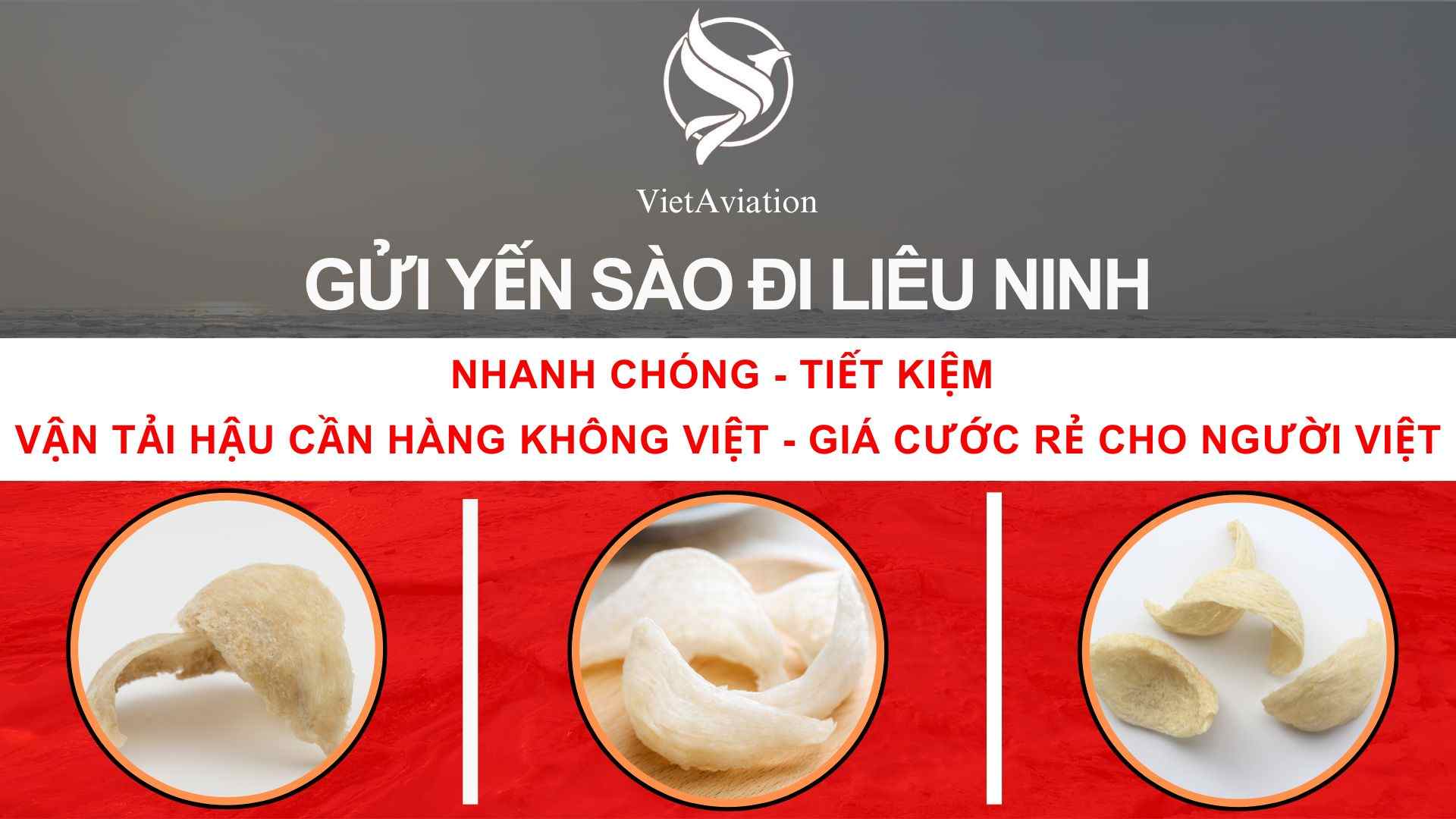 Gửi yến sào đi Liêu Ninh