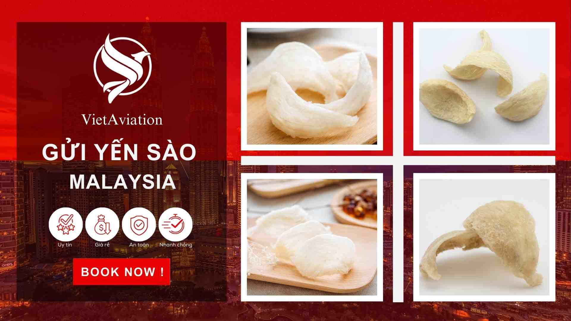 Gửi yến sào đi Malaysia