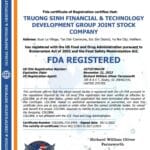 FDA CƠ QUAN QUẢN LÝ THỰC PHẨM VÀ DƯỢC PHẨM HOA KỲ