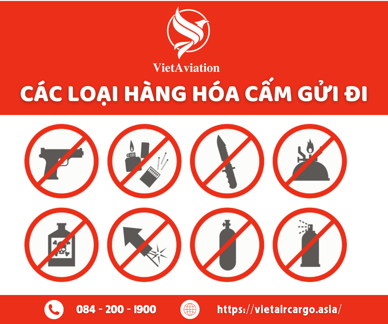 Các Loại Hàng Cấm Gửi Đi