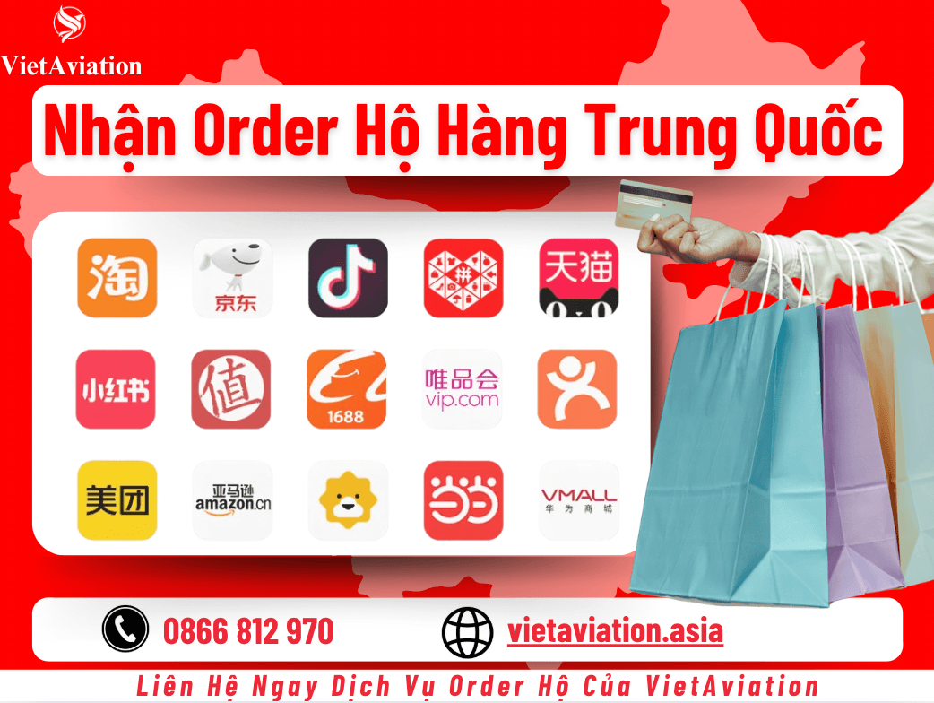 Mua Hộ Hàng Trung Quốc cùng VietAviation