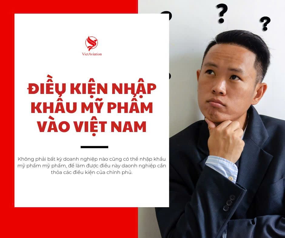 thủ tục nhập khẩu mỹ phẩm
