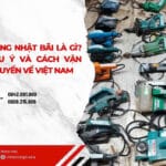 Hàng Nhật bãi và cách vận chuyển về Việt Nam