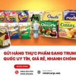Gửi hàng thực phẩm sang Trung Quốc uy tín, giá rẻ, nhanh chóng