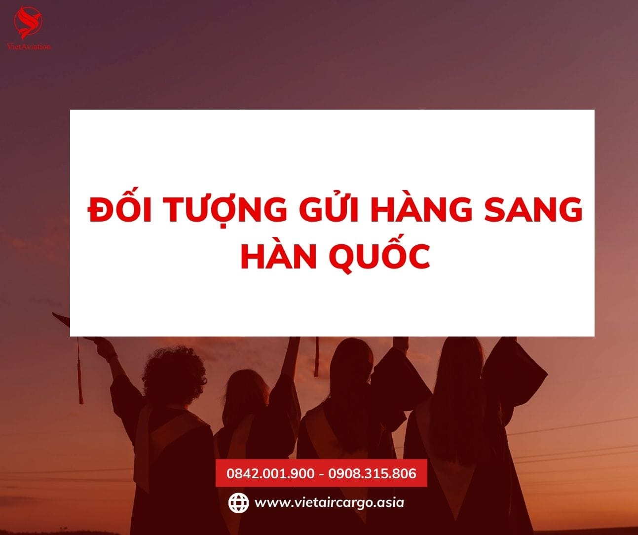 Đối tượng gửi hàng sang Hàn Quốc