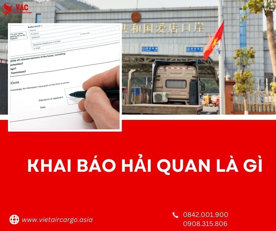 Khai báo hải quan là gì