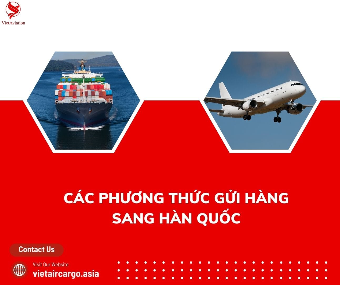 Các phương thức gửi hàng sang Hàn Quốc