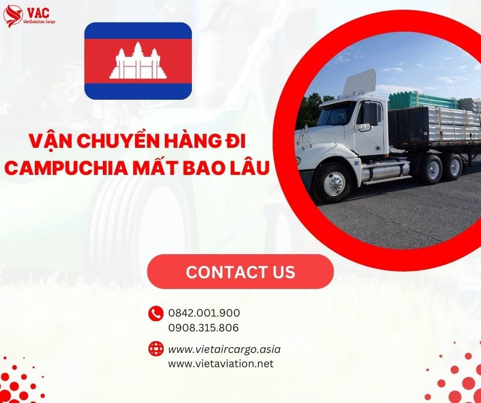 Vận chuyển hàng đi Cam mất bao lâu