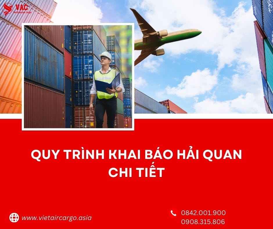 Quy trình khai báo hải quan chi tiết