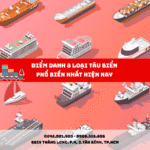 Điểm Danh 8 Loại Tàu Biển Phổ Biến Nhất Hiện Nay
