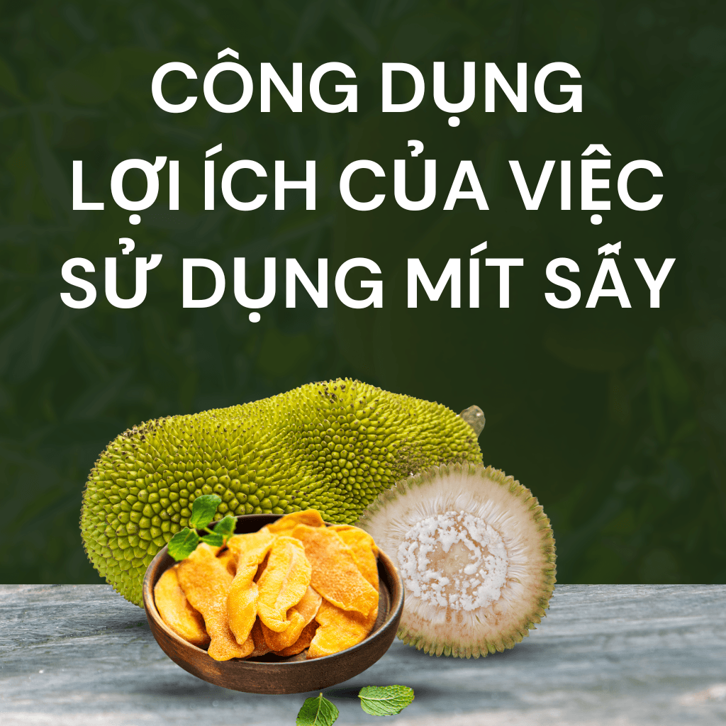 Công dụng và lợi ích của việc sử dụng mít sấy