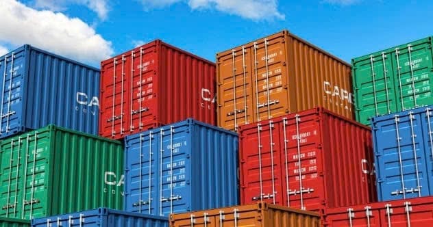 Màu sắc trên thùng Container