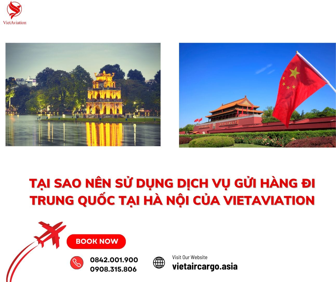 Tại sao nên sử dụng dịch vụ gửi hàng đi Trung Quốc tại Hà Nội của VietAviation