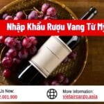 RƯỢU VANG NHẬP KHẨU CAO CẤP TỪ MỸ VỚI THỦ TỤC DỄ DÀNG