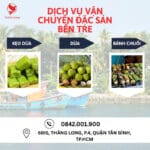 VẬN CHUYỂN CÁC LOẠI BÁNH ĐẶC SẢN BẾN TRE