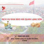 DỊCH VỤ KHAI BÁO HẢI QUAN LẠNG SƠN