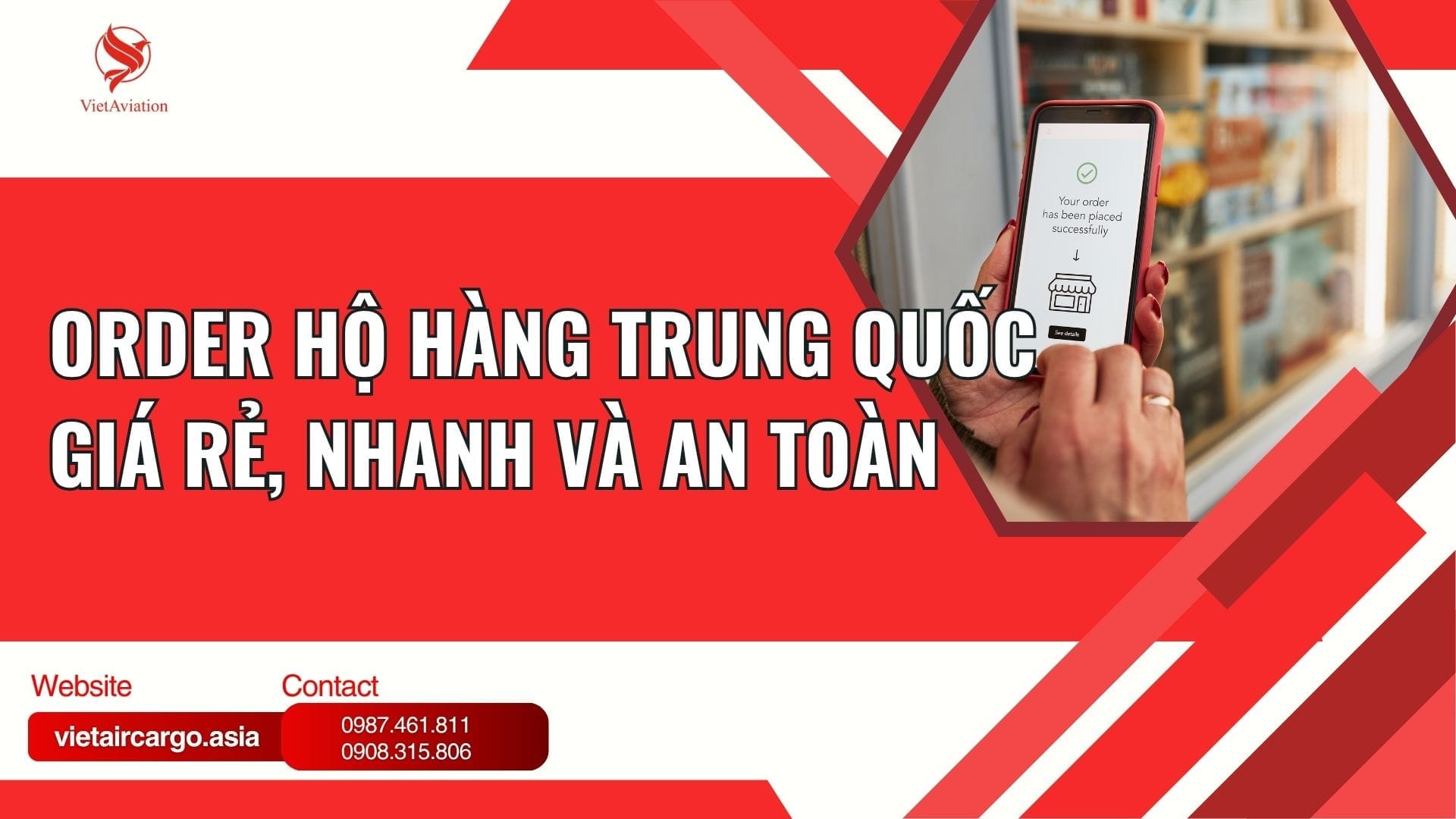 Order hộ hàng Trung Quốc giá rẻ, nhanh và an toàn