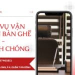 Vận Chuyển Bàn Ghế – Dịch Vụ Vận Chuyển Nhanh Chóng