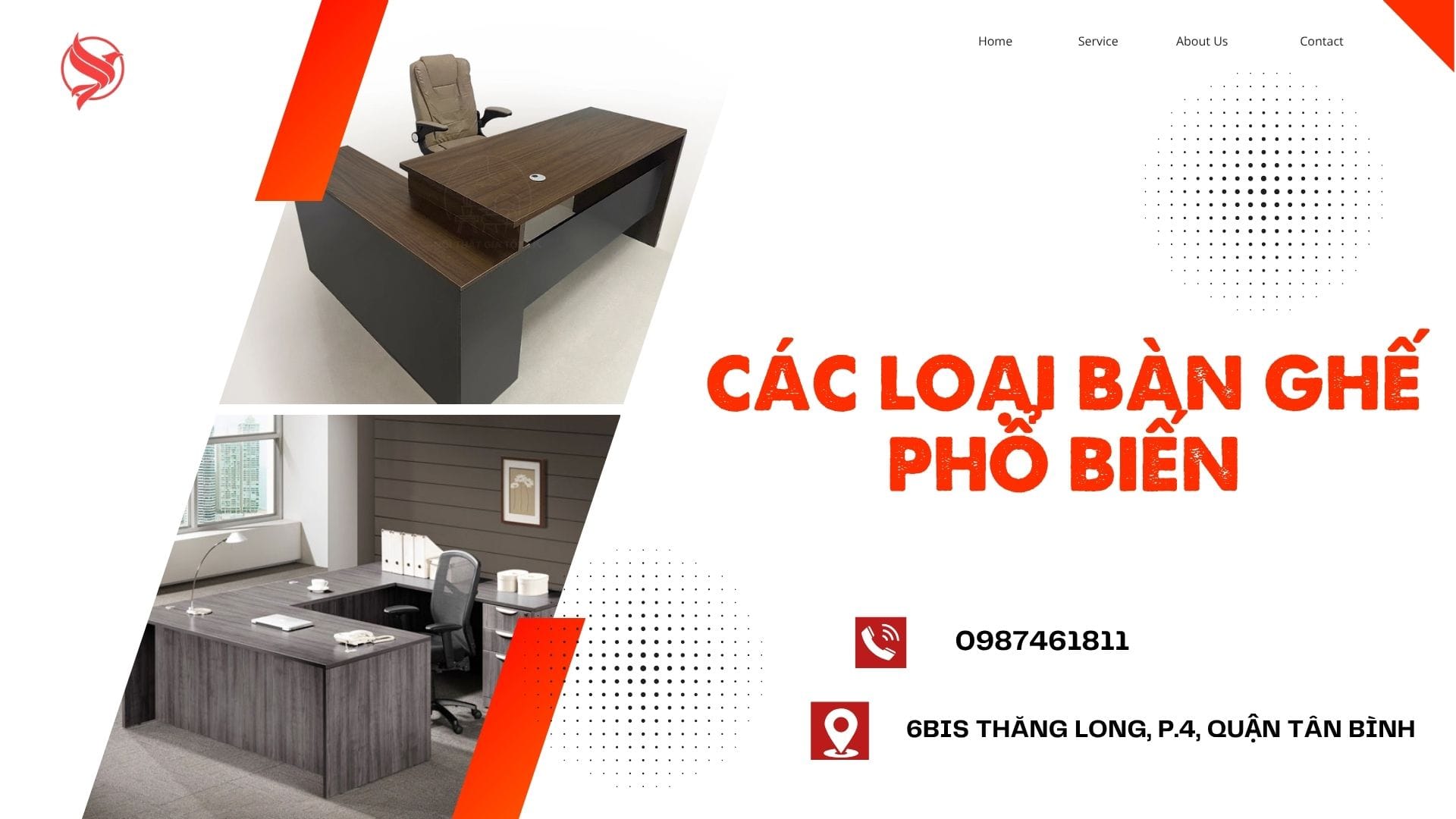Các Loại Bàn Ghế Phổ Biến