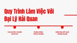 Quy trình làm việc với Đại lý Hải quan