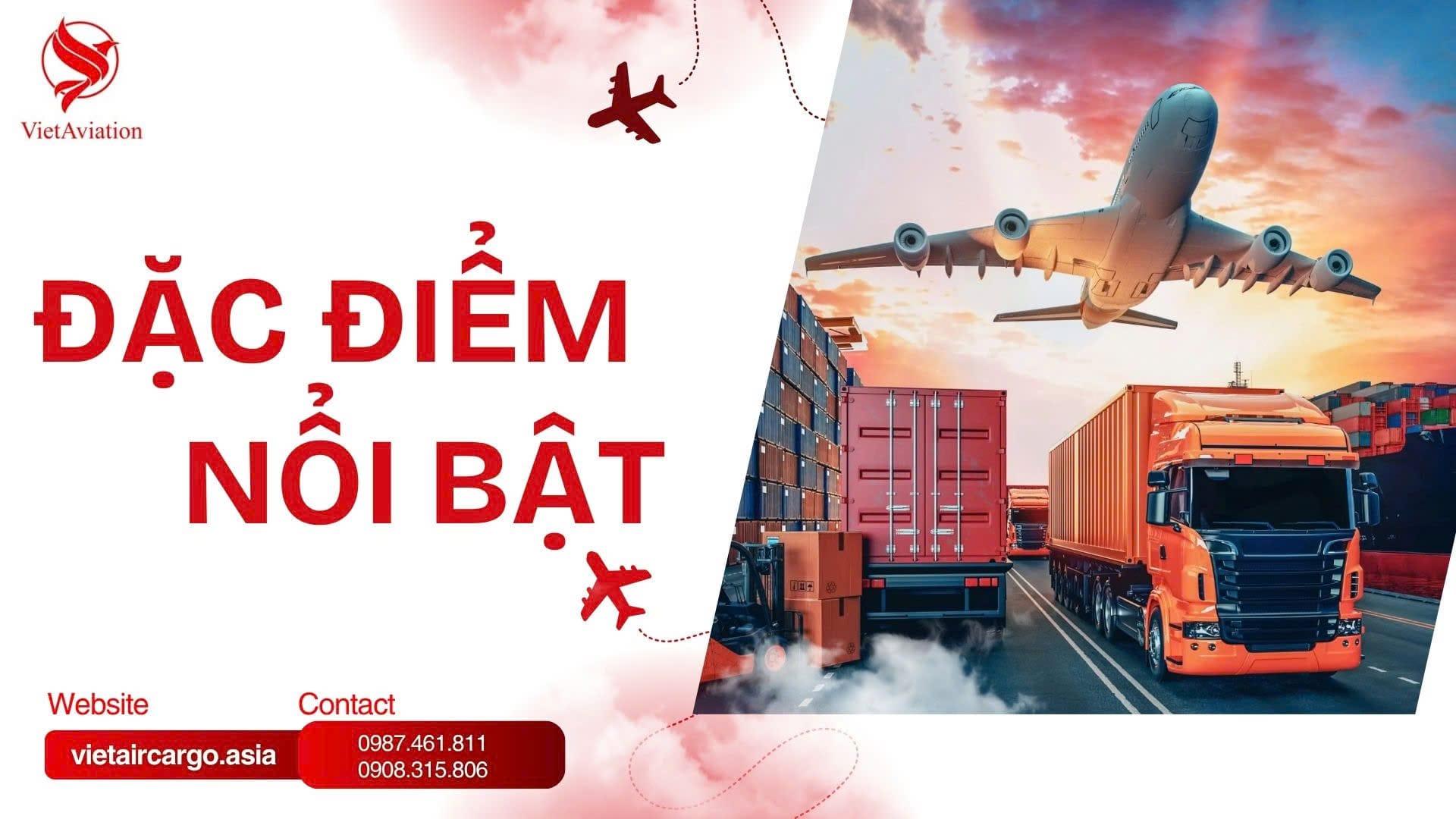 Đặc điểm nổi bật của vận tải đa phương thức
