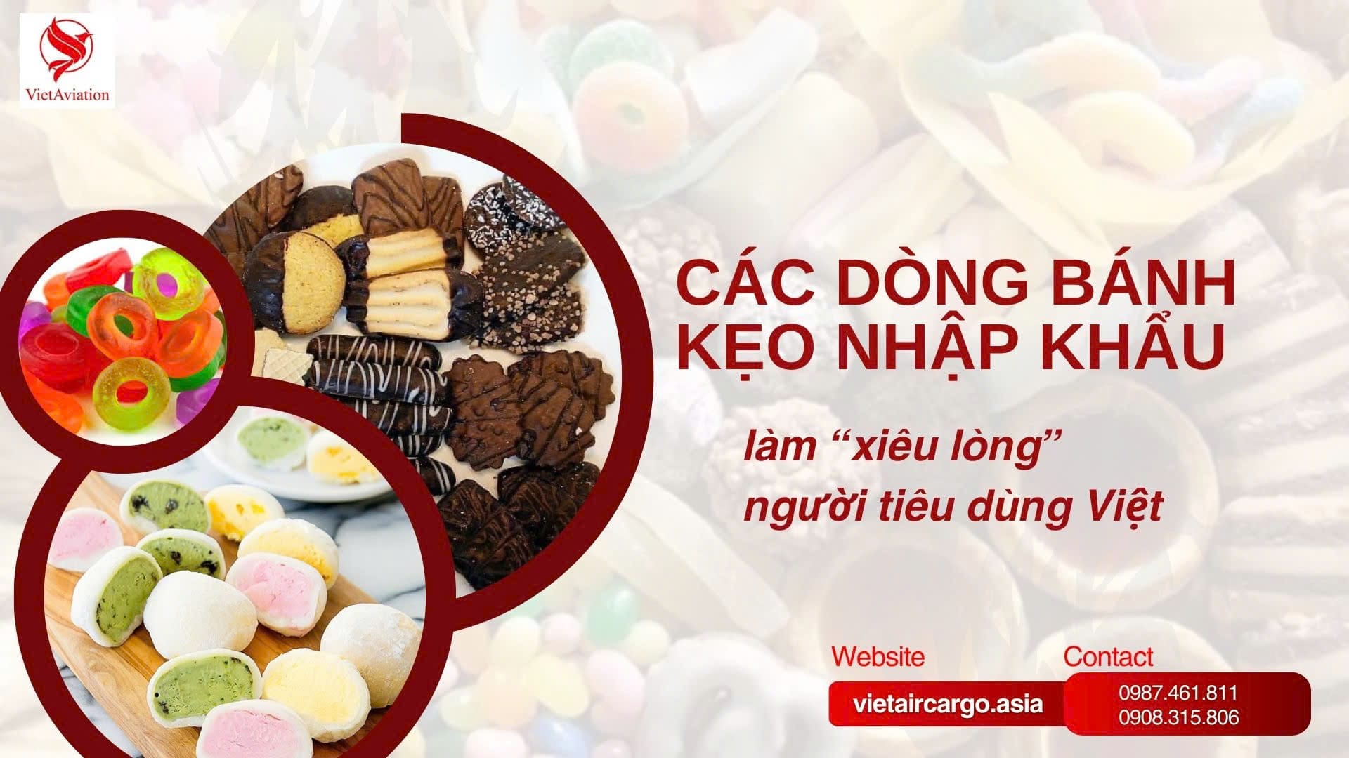 Các dòng bánh kẹo làm “xiêu lòng” người tiêu dùng Việt